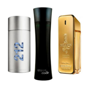 212 Vip NYC, Paco Rabanne eine Million, Armani Code Homme